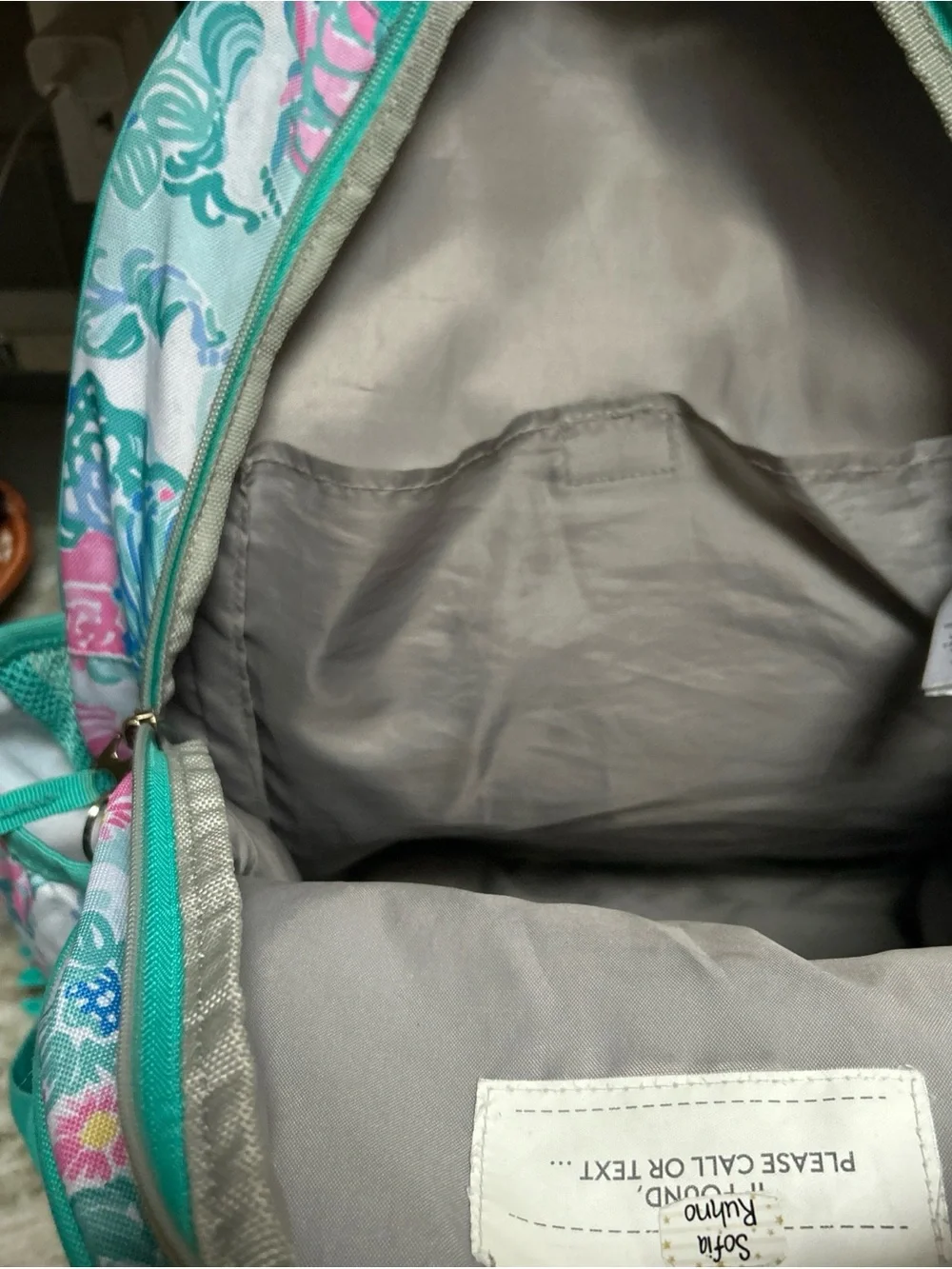 Lilly Pulitzer x Pottery Barn Kids Mackenzie Girls  Backpack Unicorn in Bloom